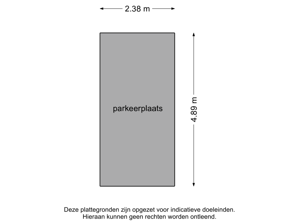 Bekijk plattegrond van Parkeerplaats van Judas Taddeusplein 35