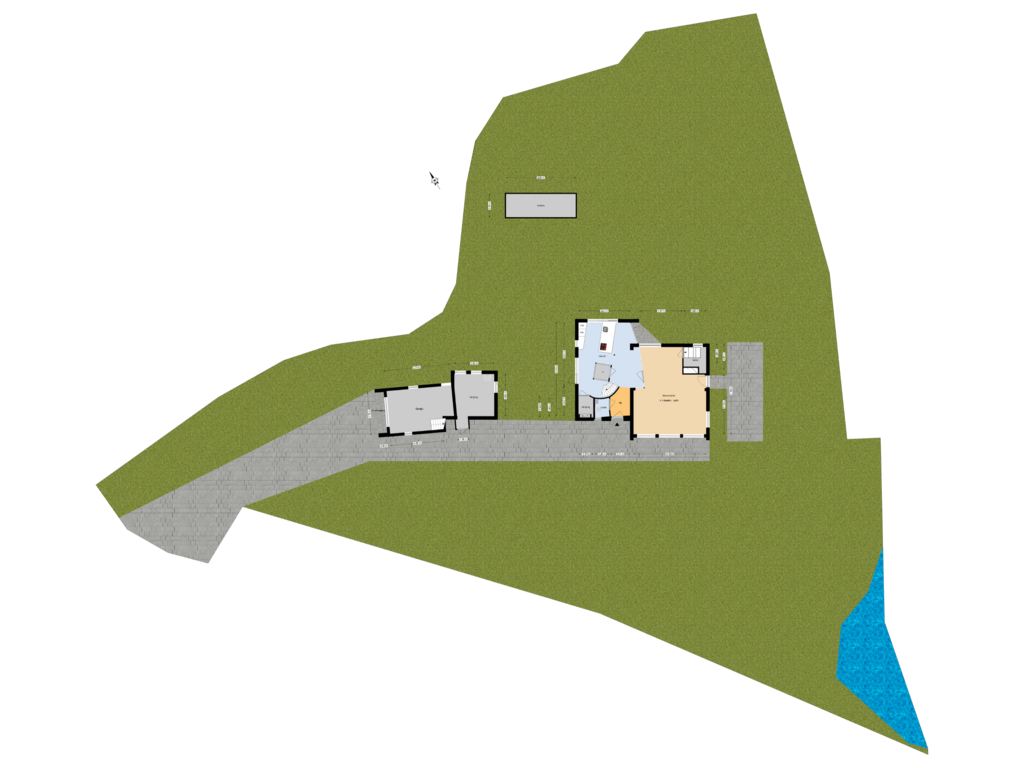 Bekijk plattegrond van Begane grond tuin van Joppelaan 5