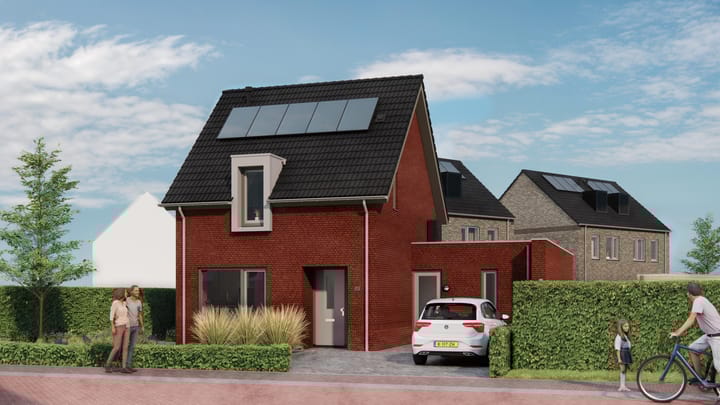 Foto 2 van Vrijstaande woning levensloopbestendig (Bouwnr. 5)