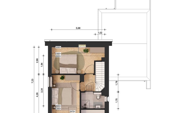 Bekijk foto 9 van Vrijstaande woning levensloopbestendig (Bouwnr. 5)