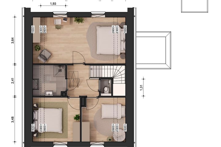 Bekijk foto 6 van Vrijstaande woning (Bouwnr. 6)