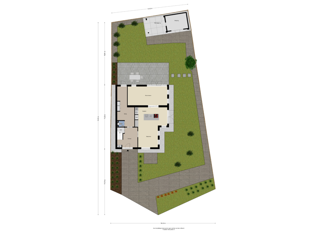 Bekijk plattegrond van Begane grond_ Tuin van Van Coothstraat 12