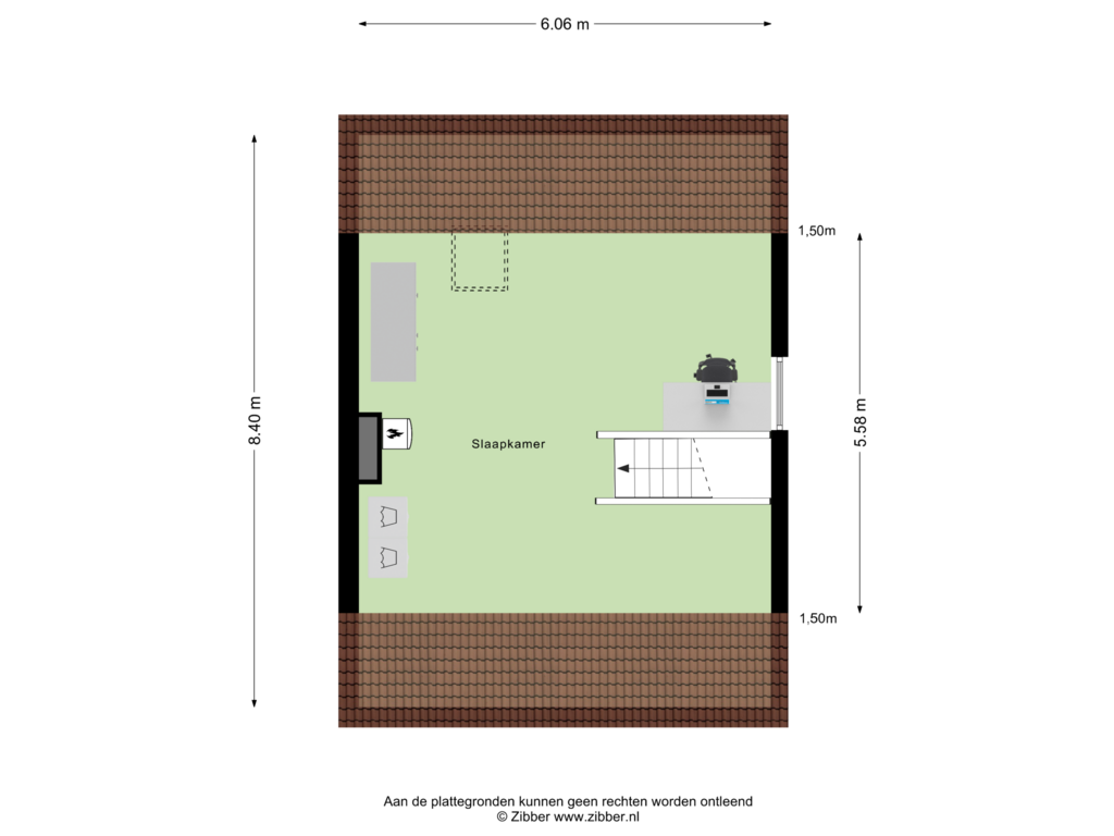 Bekijk plattegrond van Zolder van Ruiterpad 2