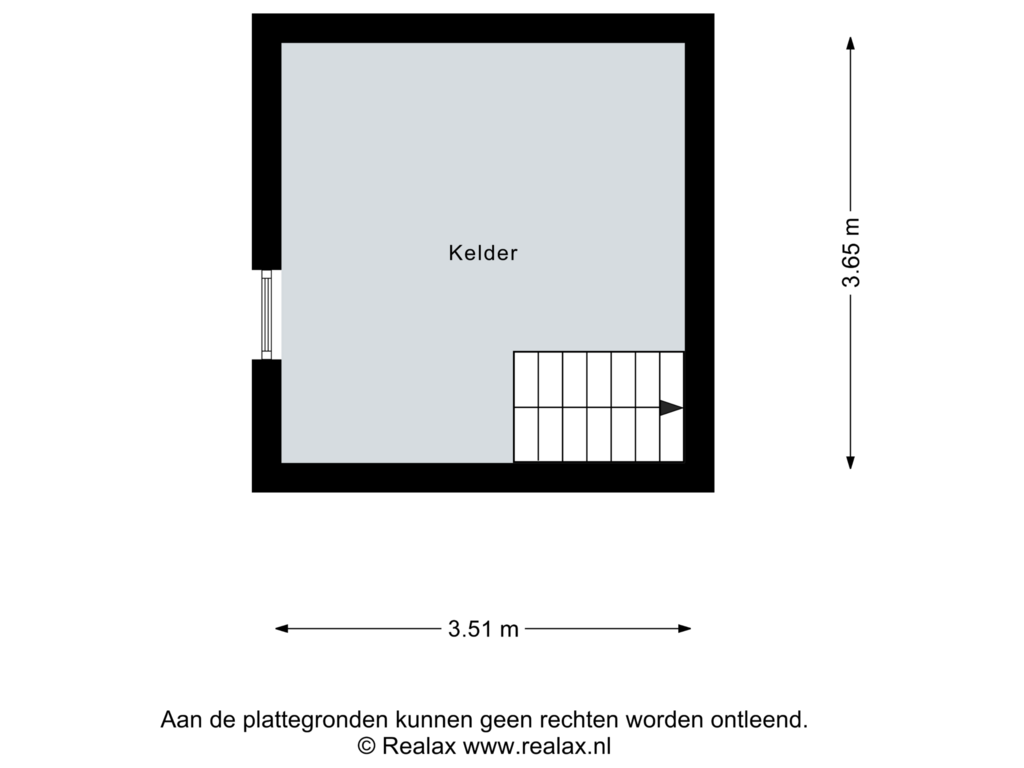 Bekijk plattegrond van Kelder van Oranjestraat 80