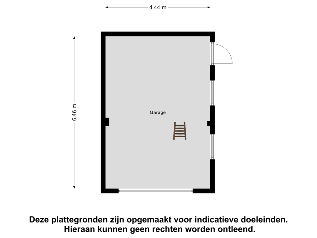 Bekijk plattegrond van Garage van Abbekesdoel 74