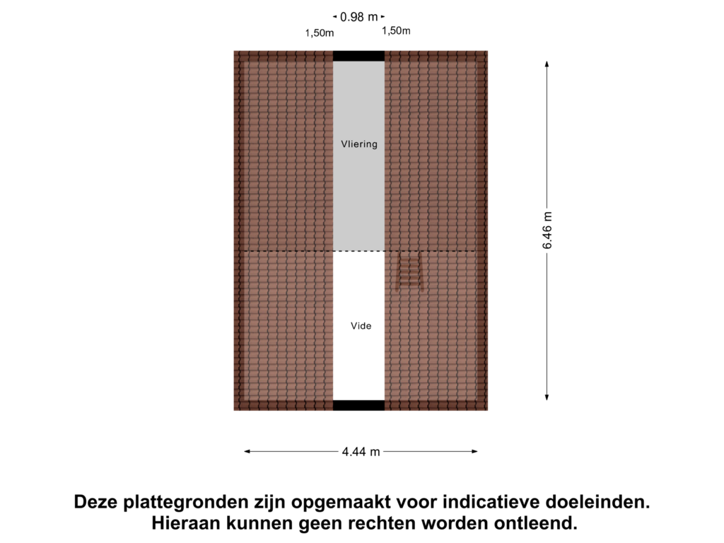 Bekijk plattegrond van Garage Zolder van Abbekesdoel 74