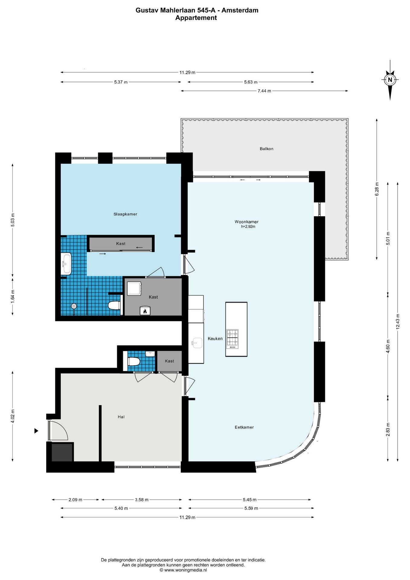 Foto 34 van Gustav Mahlerlaan 545-A