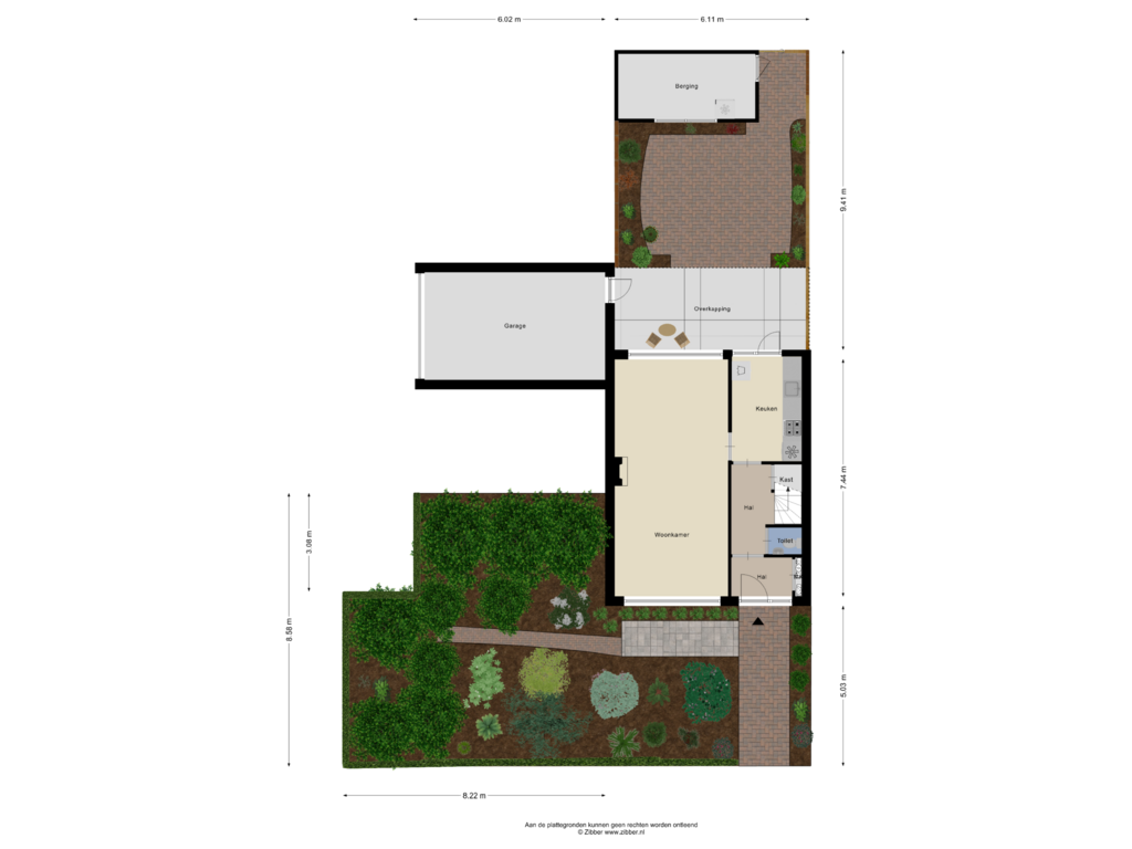 Bekijk plattegrond van Begane Grond_Tuin van Lichtenberglaan 32