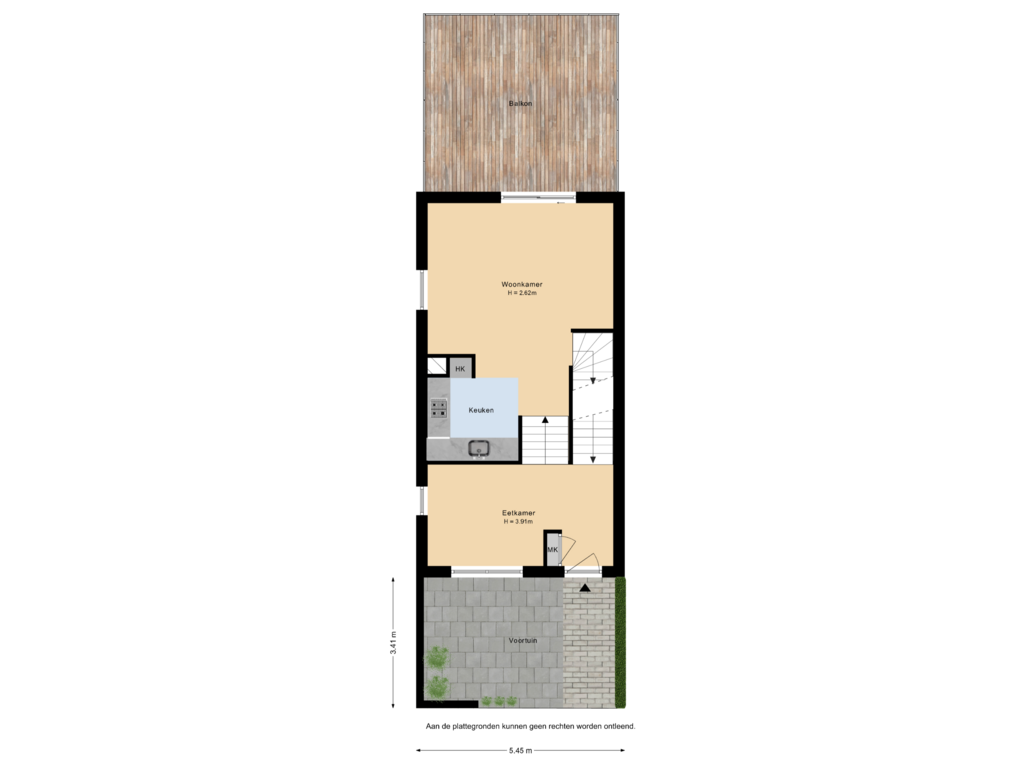 Bekijk plattegrond van Situatie van Johan de Wittstraat 256