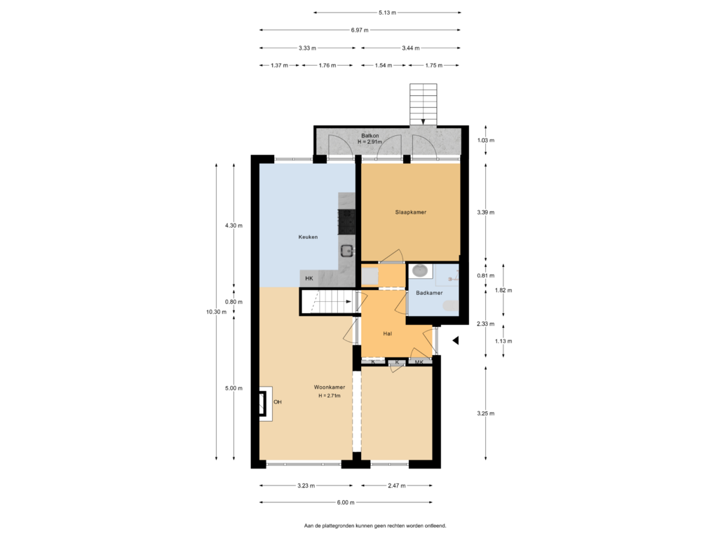 Bekijk plattegrond van Begane Grond van Nolensstraat 49-A