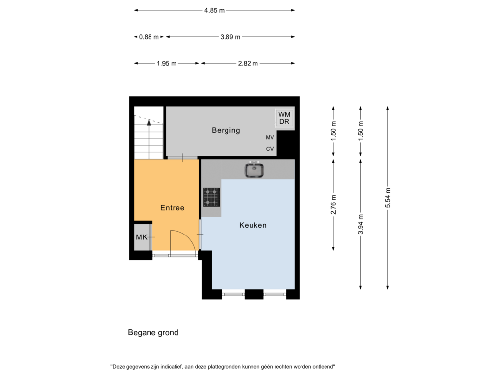 Bekijk plattegrond van Begane grond van Bermuda 27