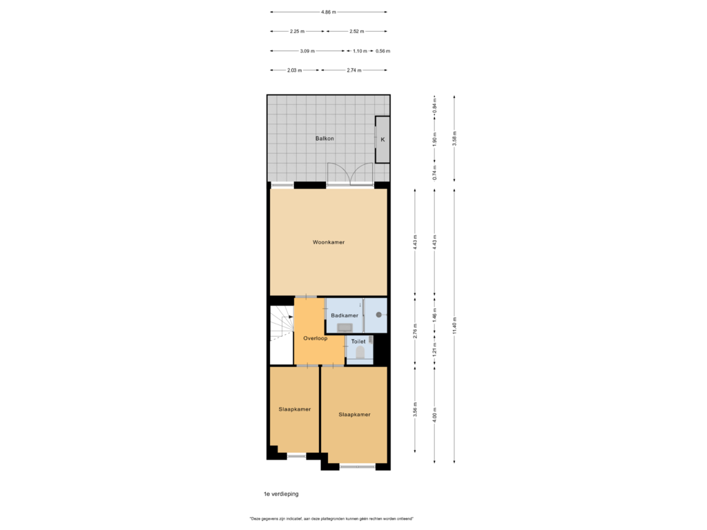 Bekijk plattegrond van 1e verdieping van Bermuda 27