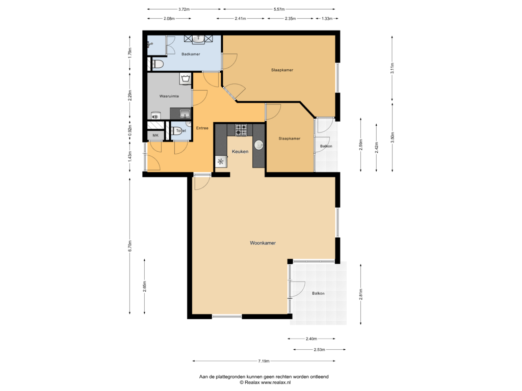 Bekijk plattegrond van Verdieping van Es 39-C