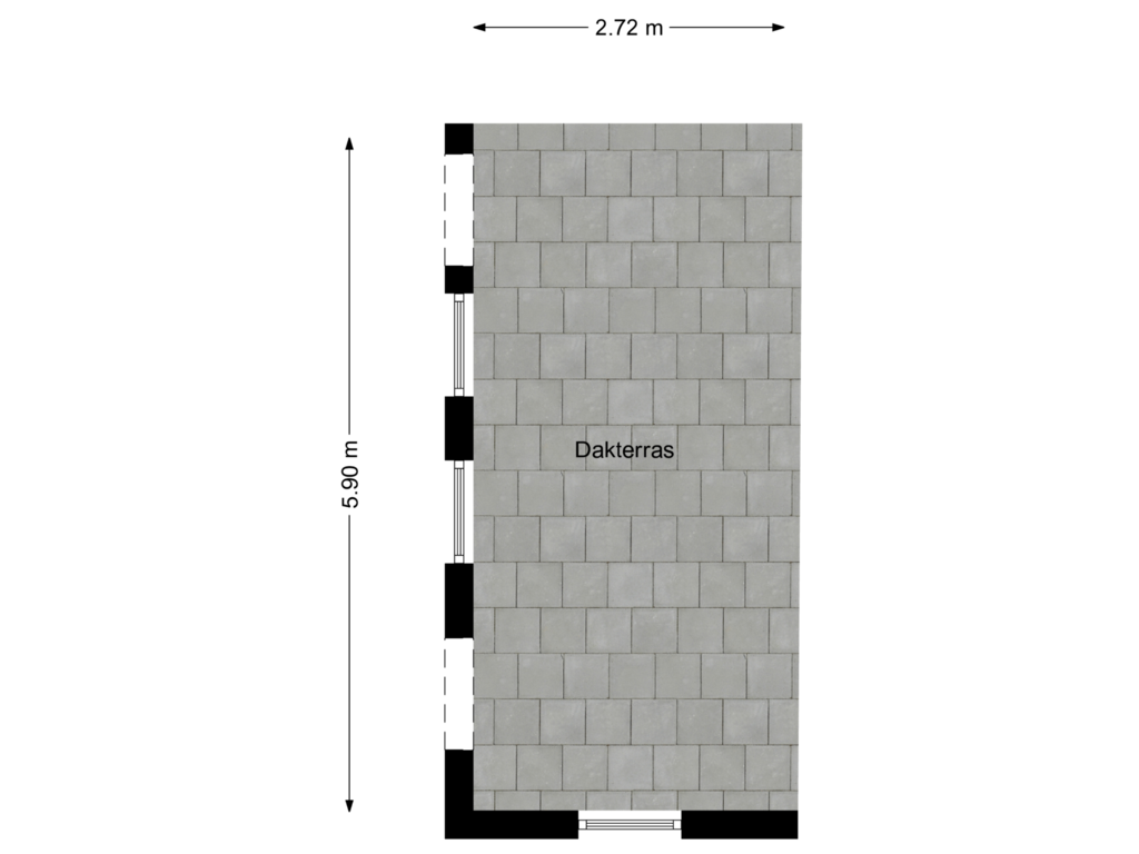 Bekijk plattegrond van Floor 2 van Maasstraat 130-3