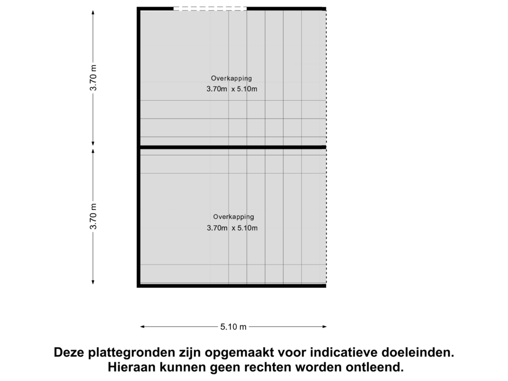 View floorplan of Bijgebouw 3 of Hoofdweg 130