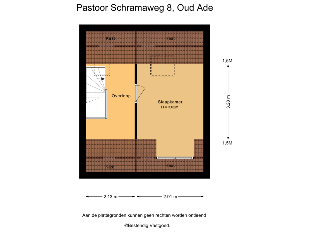 Bekijk plattegrond van Tweede verdieping van Pastoor Schramaweg 8