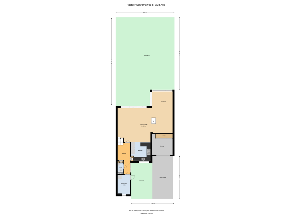 Bekijk plattegrond van Situatie van Pastoor Schramaweg 8