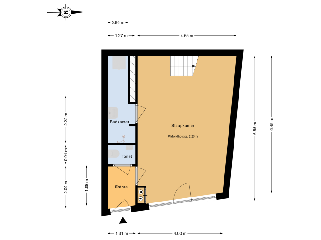 Bekijk plattegrond van Begane grond van Wijnstraat 10