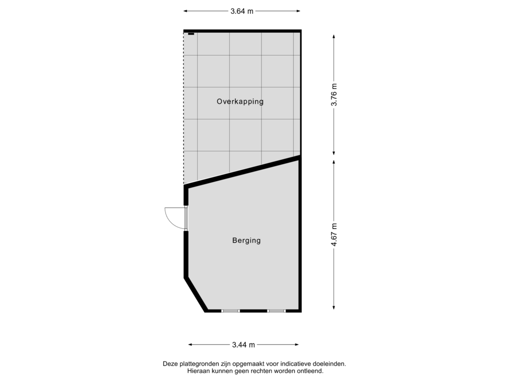 Bekijk plattegrond van Berging van Rijssenseweg 14