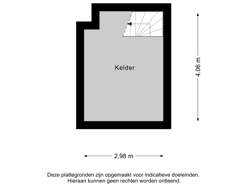 Bekijk plattegrond van Kelder van Rijssenseweg 14