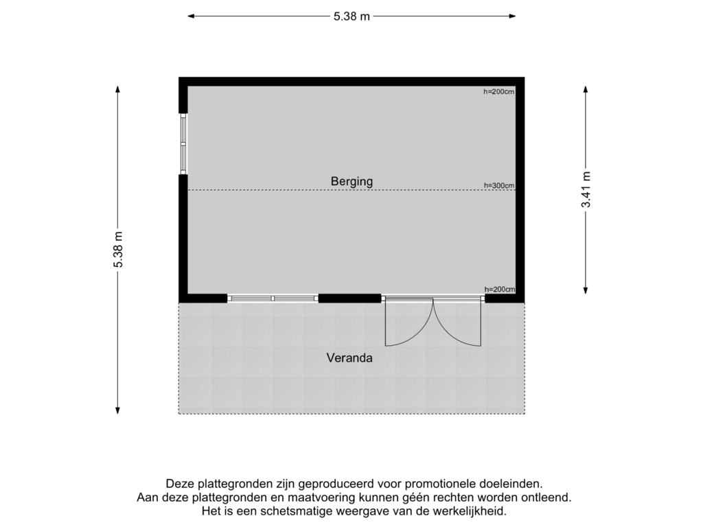 Bekijk plattegrond van Berging van Aardbeivlinder 2