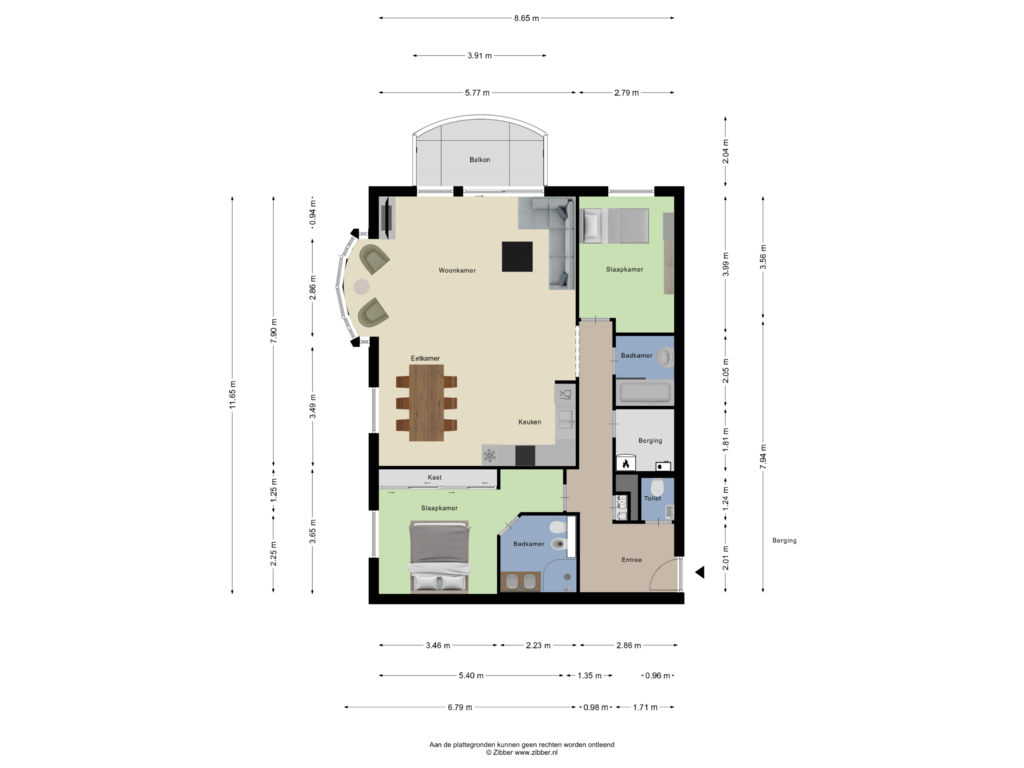 Bekijk plattegrond van Appartement van Schoolstraat 6