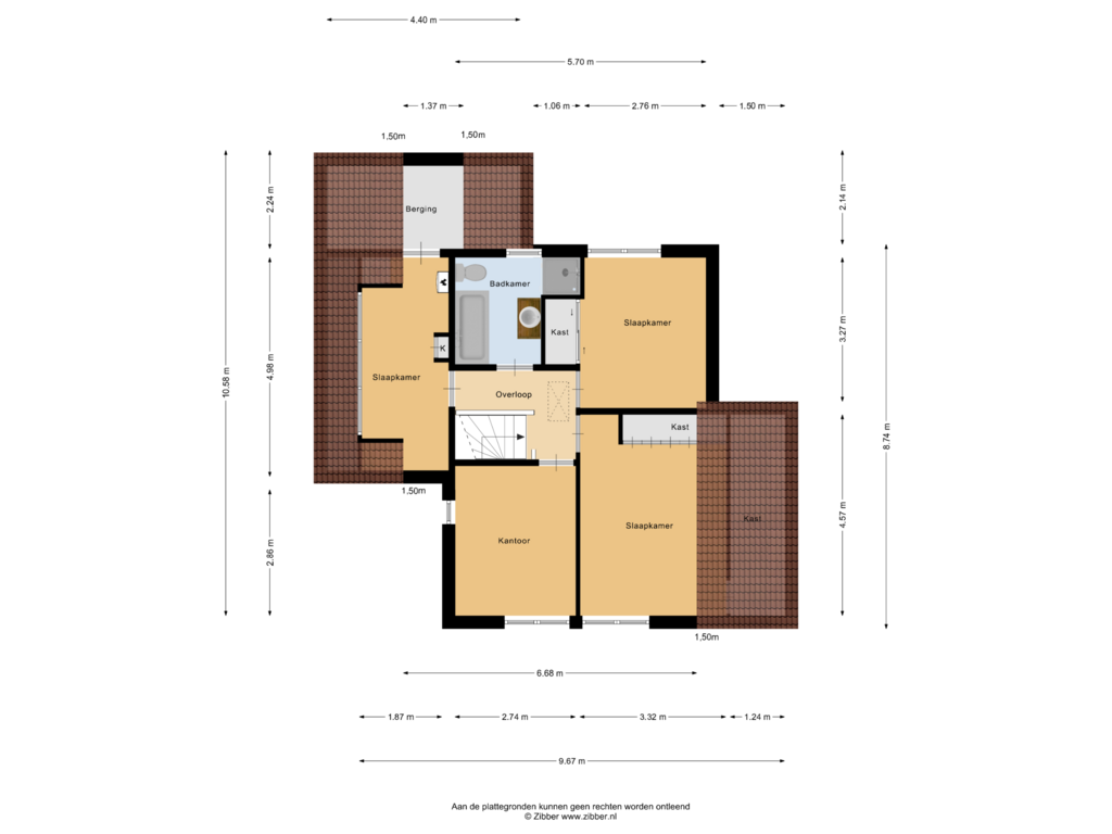 Bekijk plattegrond van Eerste verdieping van Hopbel 5