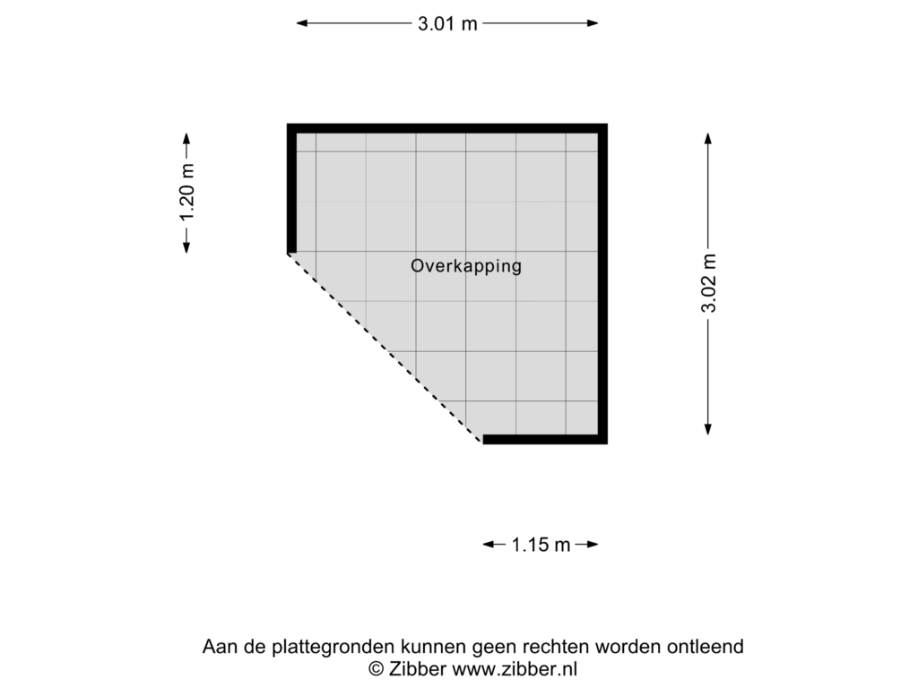 Bekijk plattegrond van Overkapping van Hopbel 5