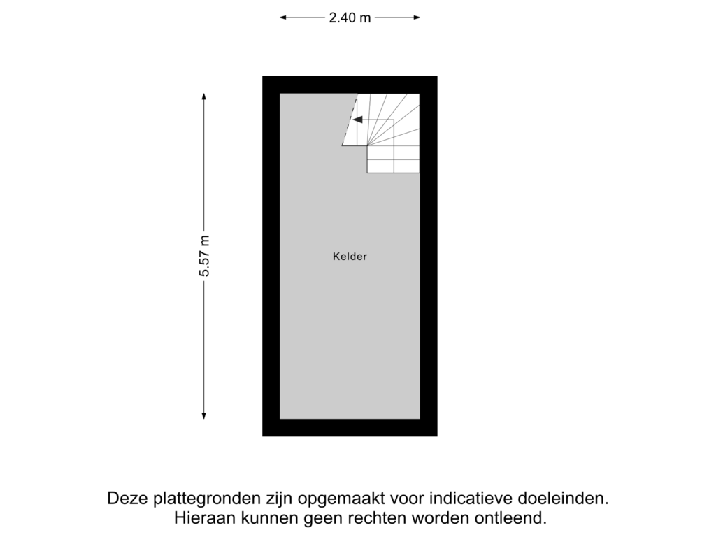 Bekijk plattegrond van Kelder van Burgemeester Quarles van Uffordstraat 5