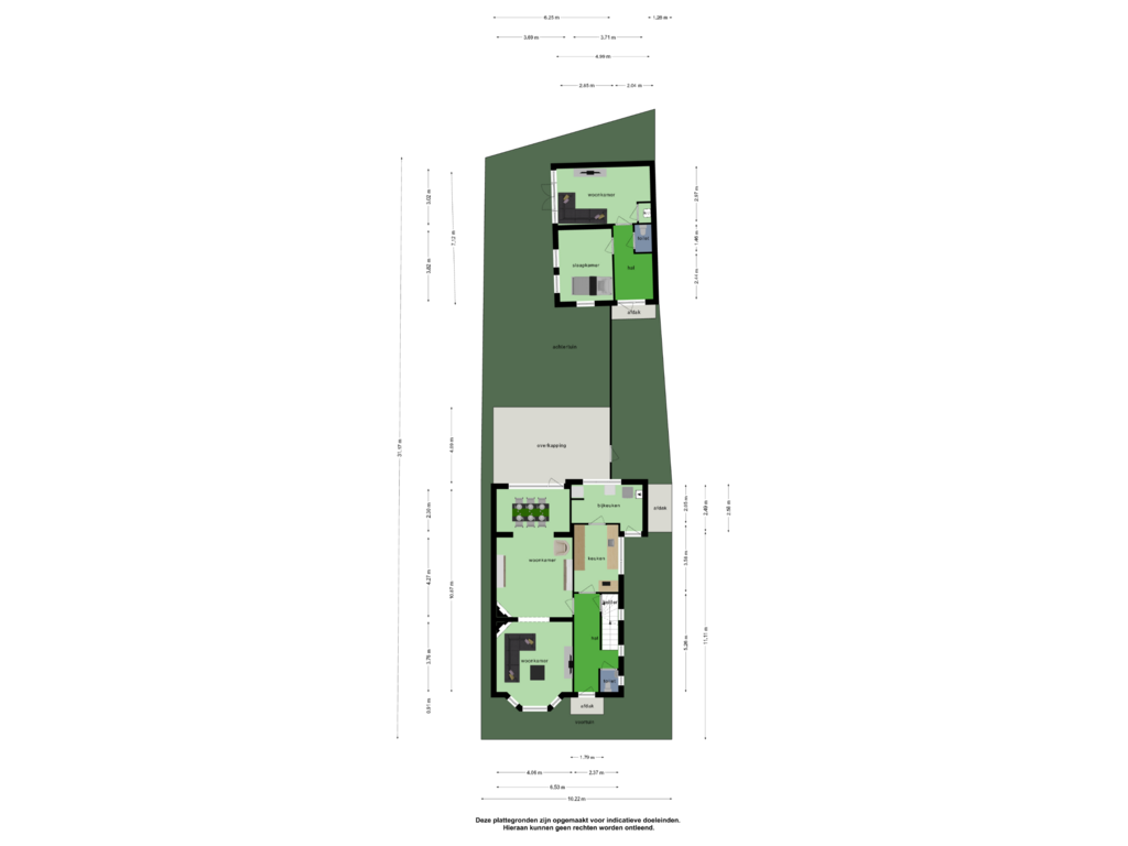 Bekijk plattegrond van Overzicht woning van Boddenkampsingel 47