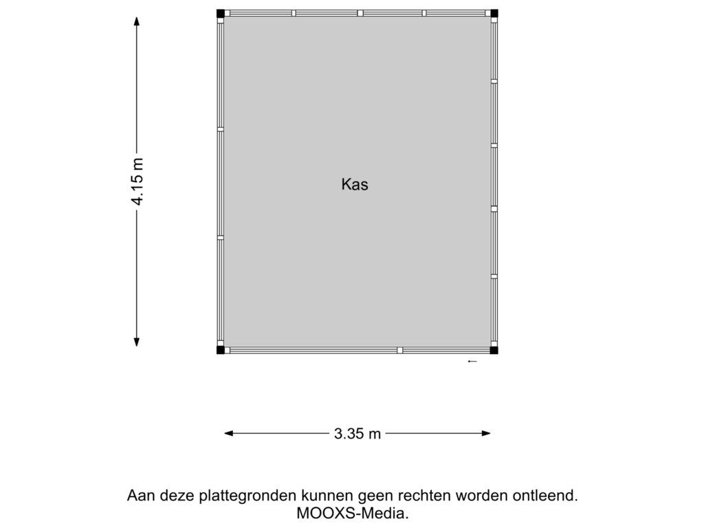 View floorplan of Kas of Oudendijk 3