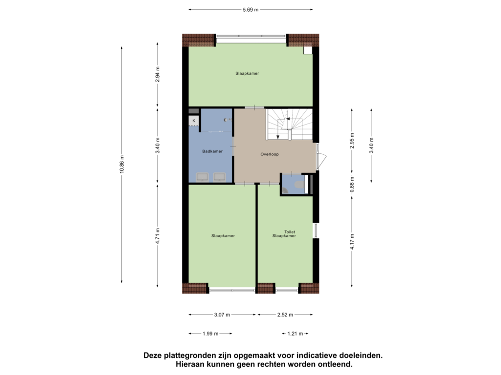 Bekijk plattegrond van Eerste Verdieping van Vechtstroom 6