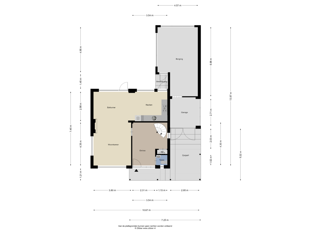 Bekijk plattegrond van Begane Grond van Eliasstraat 33