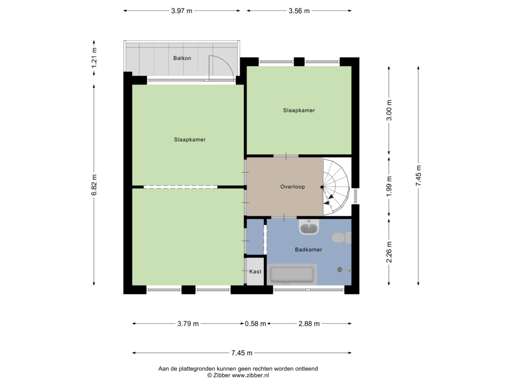 Bekijk plattegrond van Eerste verdieping van Eliasstraat 33