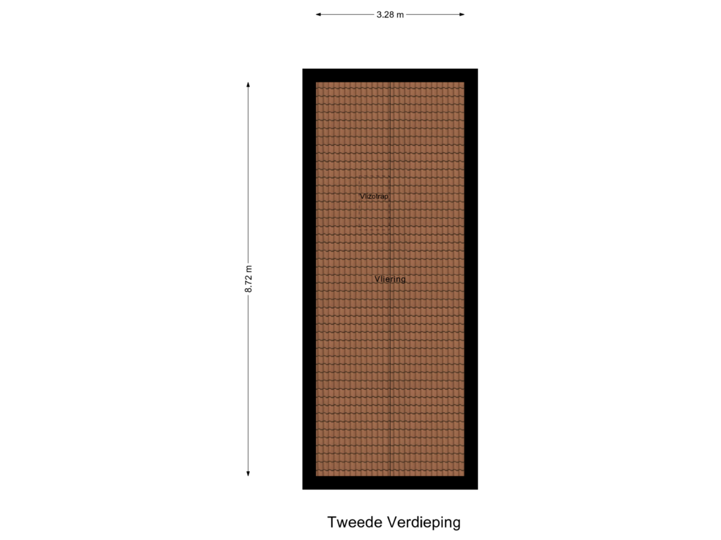 Bekijk plattegrond van Tweede Verdieping van De Heeren van 's-Gravensande 130