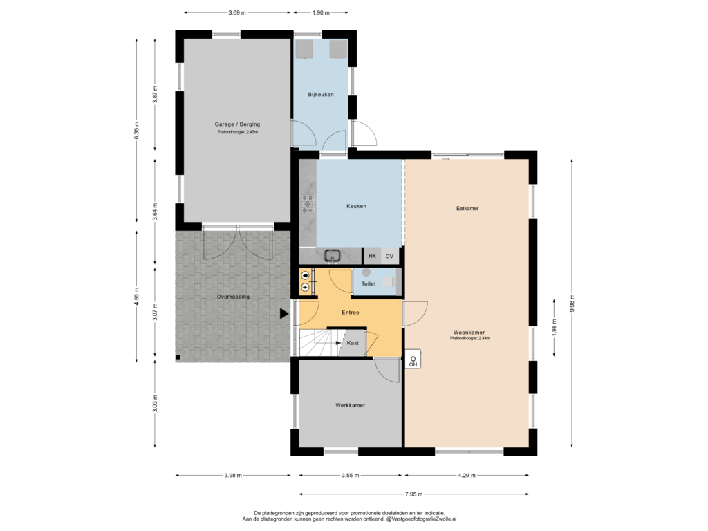 Bekijk plattegrond van Begane grond van Patrijs 10