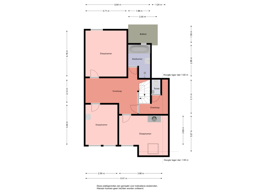 Bekijk plattegrond van Floor 1 van Fluessen 53-55