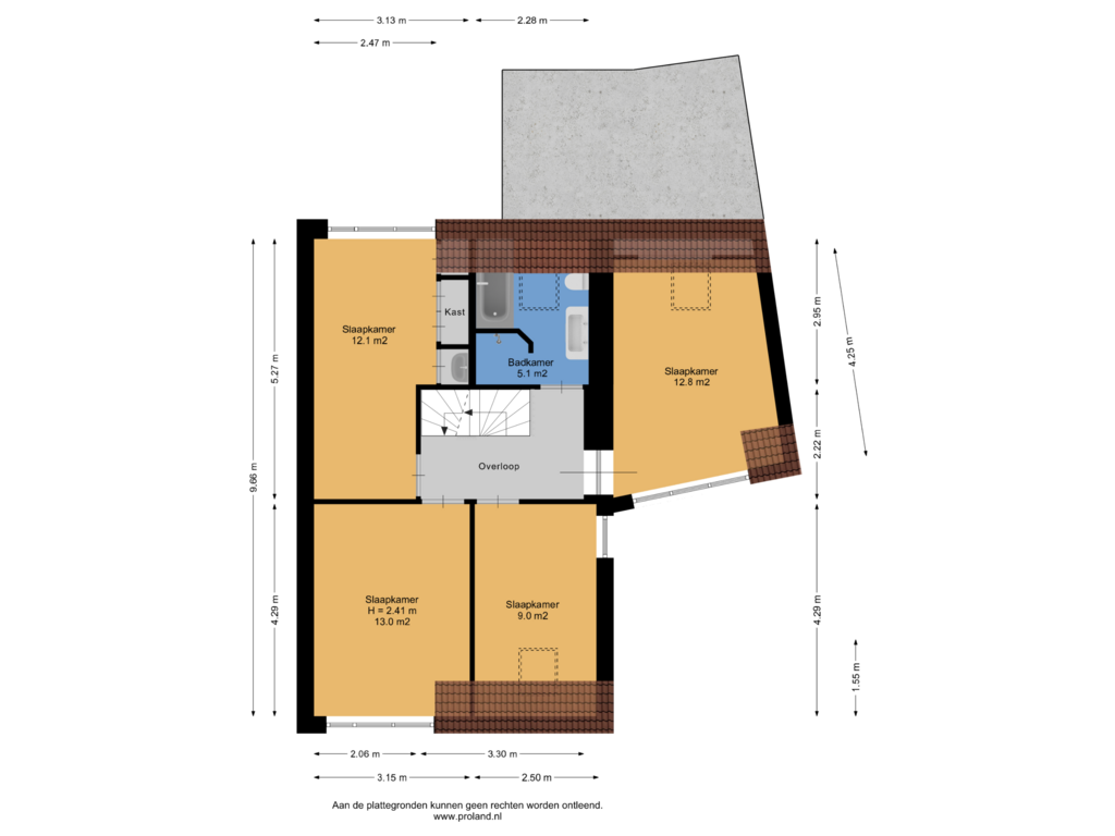 Bekijk plattegrond van 1e Verdieping van Rietbeek 5