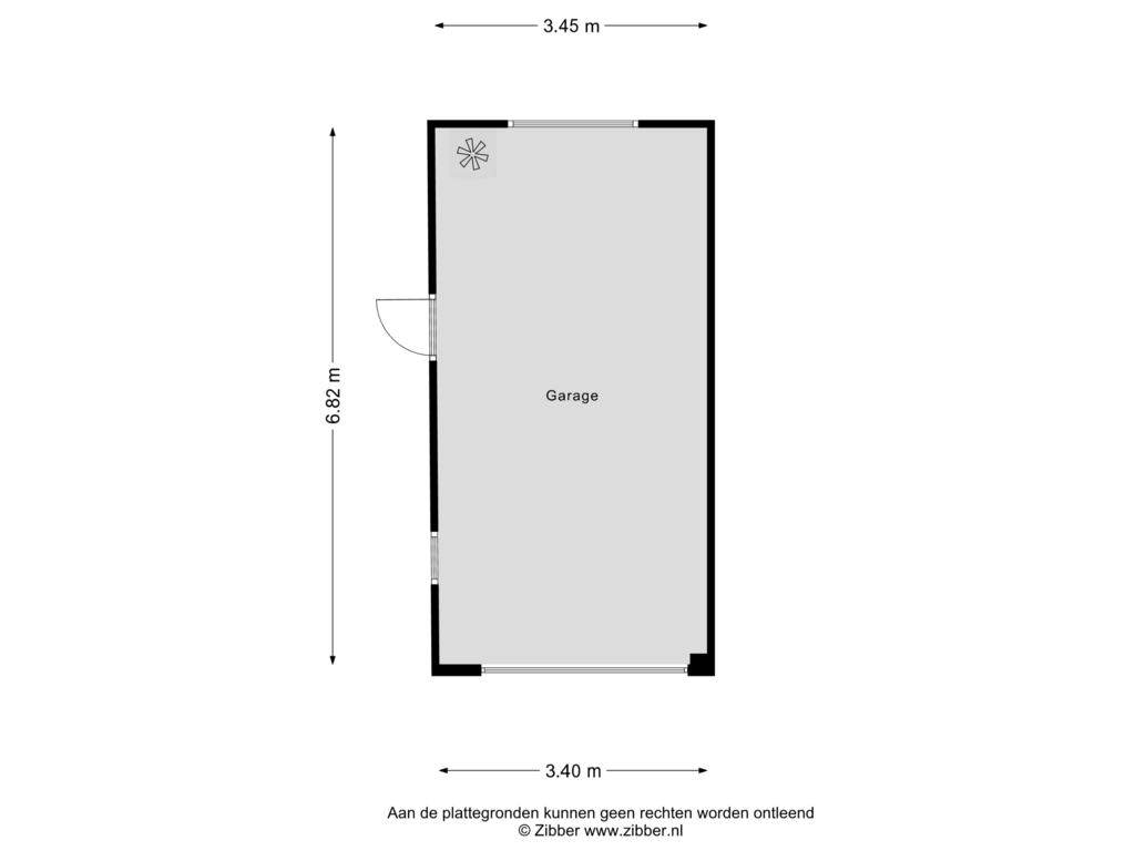 Bekijk plattegrond van Garage van Tarweveld 4