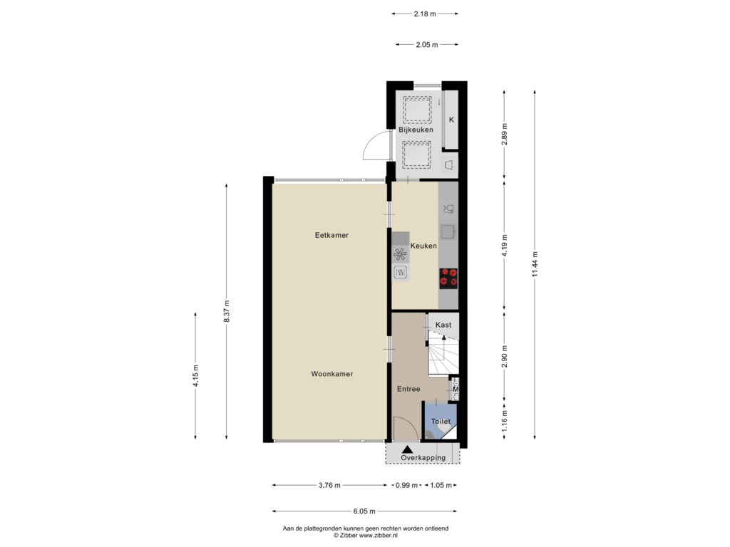 View floorplan of Begane grond of Veldoven 2