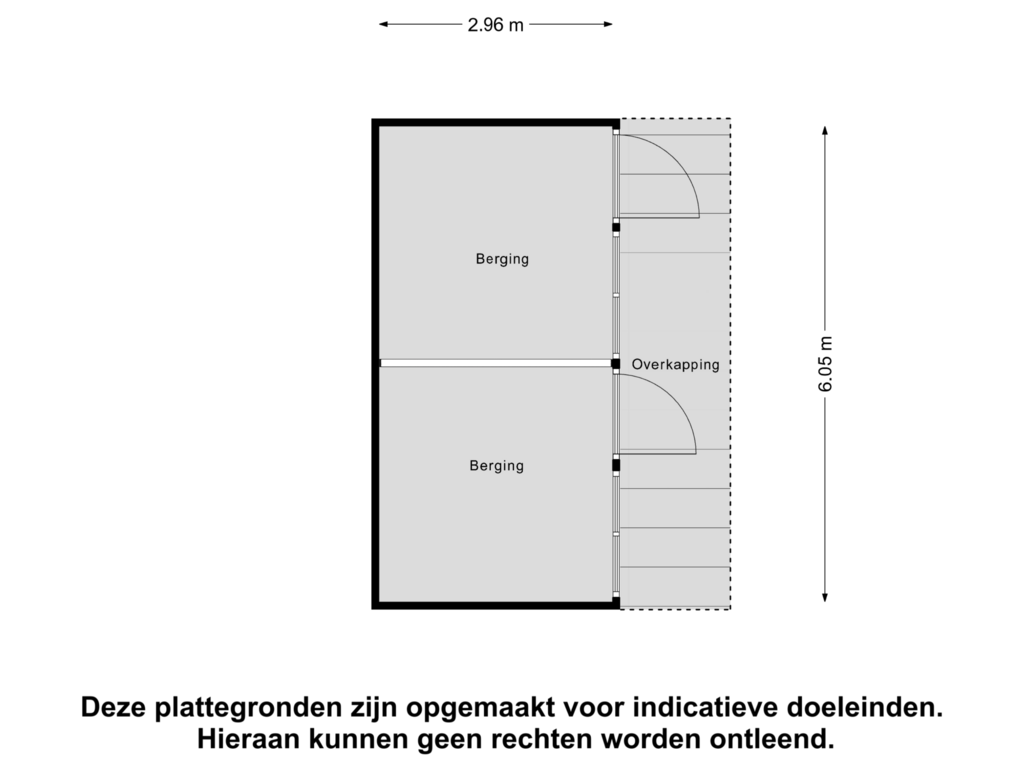 Bekijk plattegrond van Berging van Gasselterweg 21