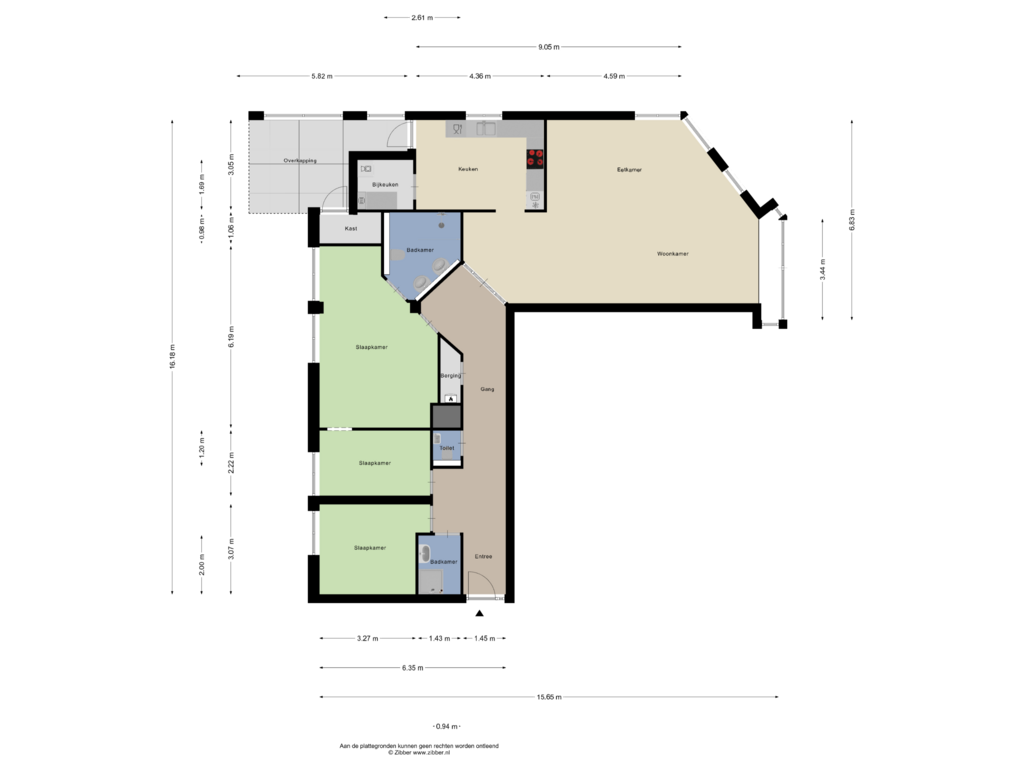 Bekijk plattegrond van Appartement van Aa-Veste 10