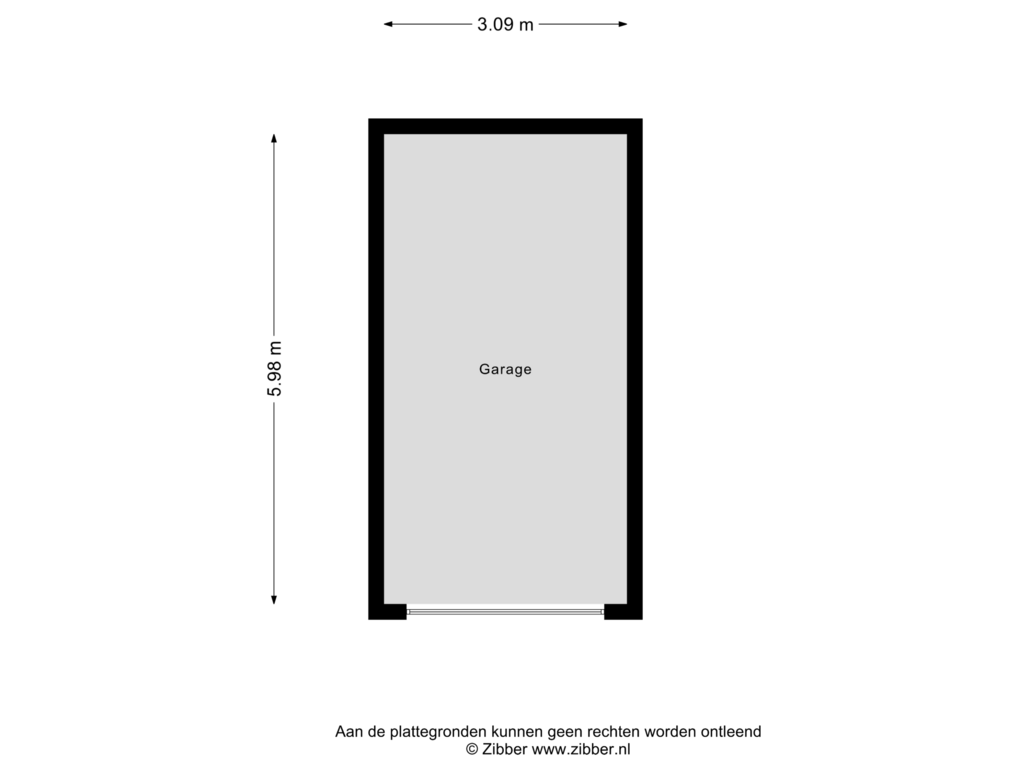 Bekijk plattegrond van Garage van Aa-Veste 10