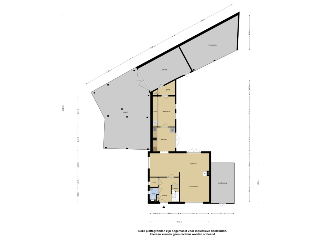 Bekijk plattegrond van Begane Grond van Ceresstraat 34