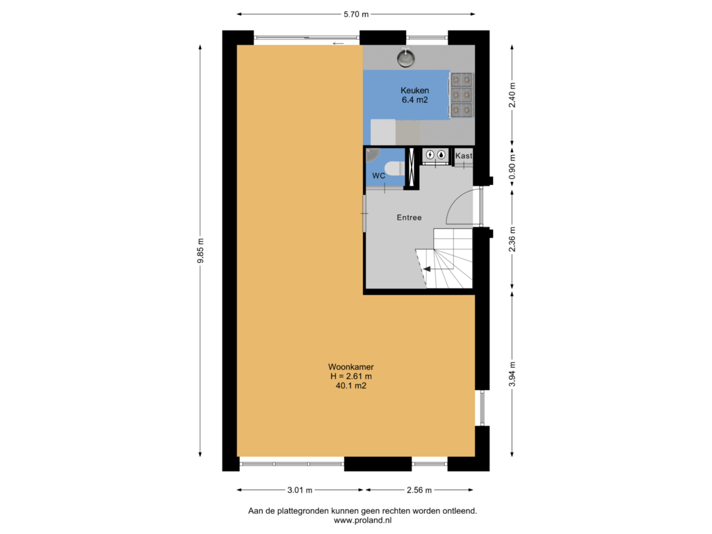 Bekijk plattegrond van Begane Grond van De Oerset 24