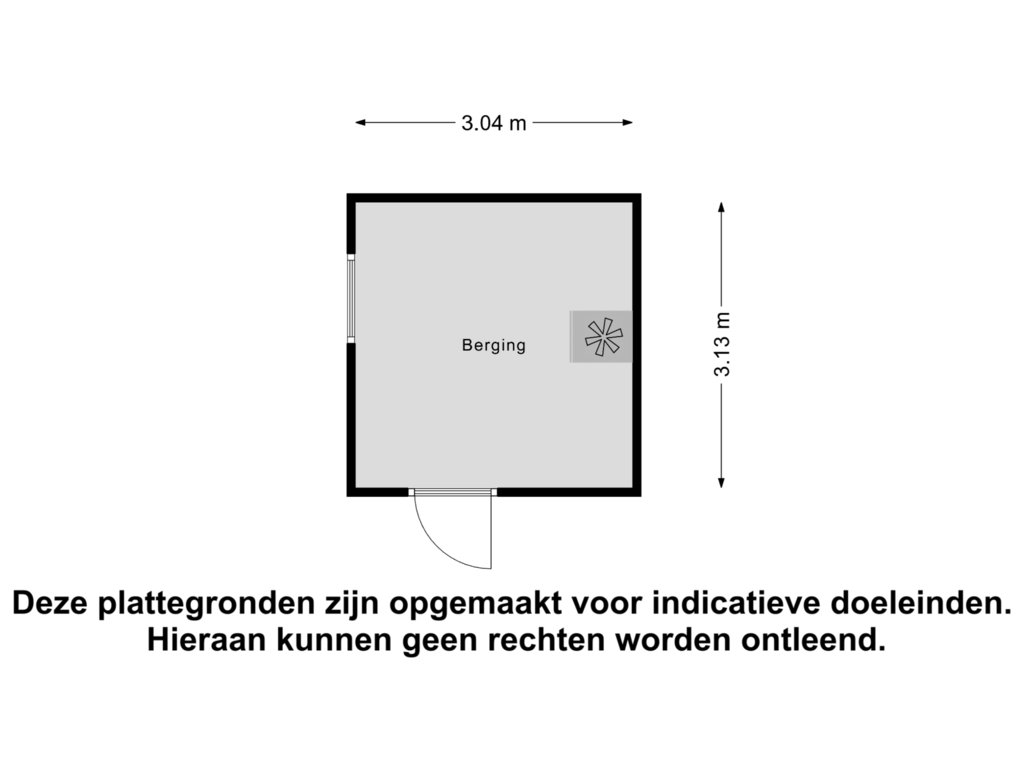 Bekijk plattegrond van Berging van Langewyk 45