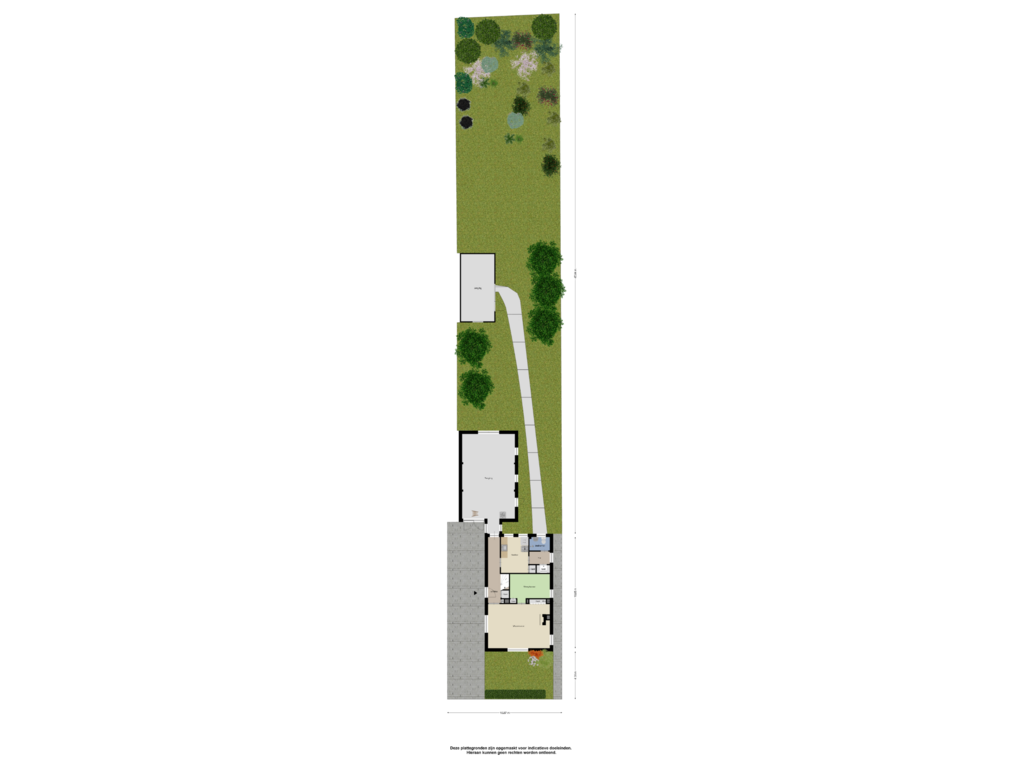 View floorplan of Begane Grond Tuin of Alde Wei 22