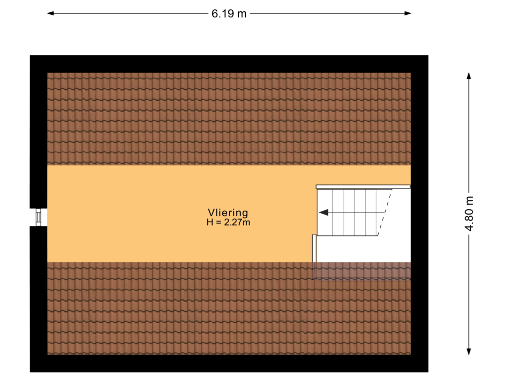 Bekijk plattegrond van Vliering van Nieuwstraat 26