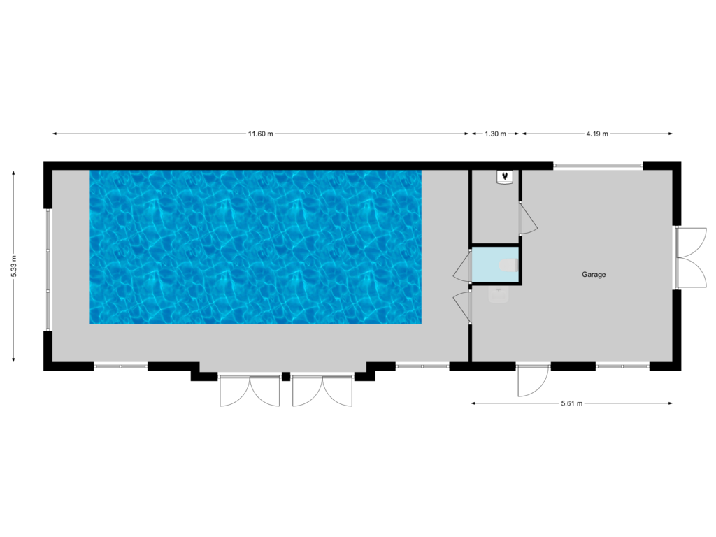 Bekijk plattegrond van Floor 2 van Zuiderdracht 23