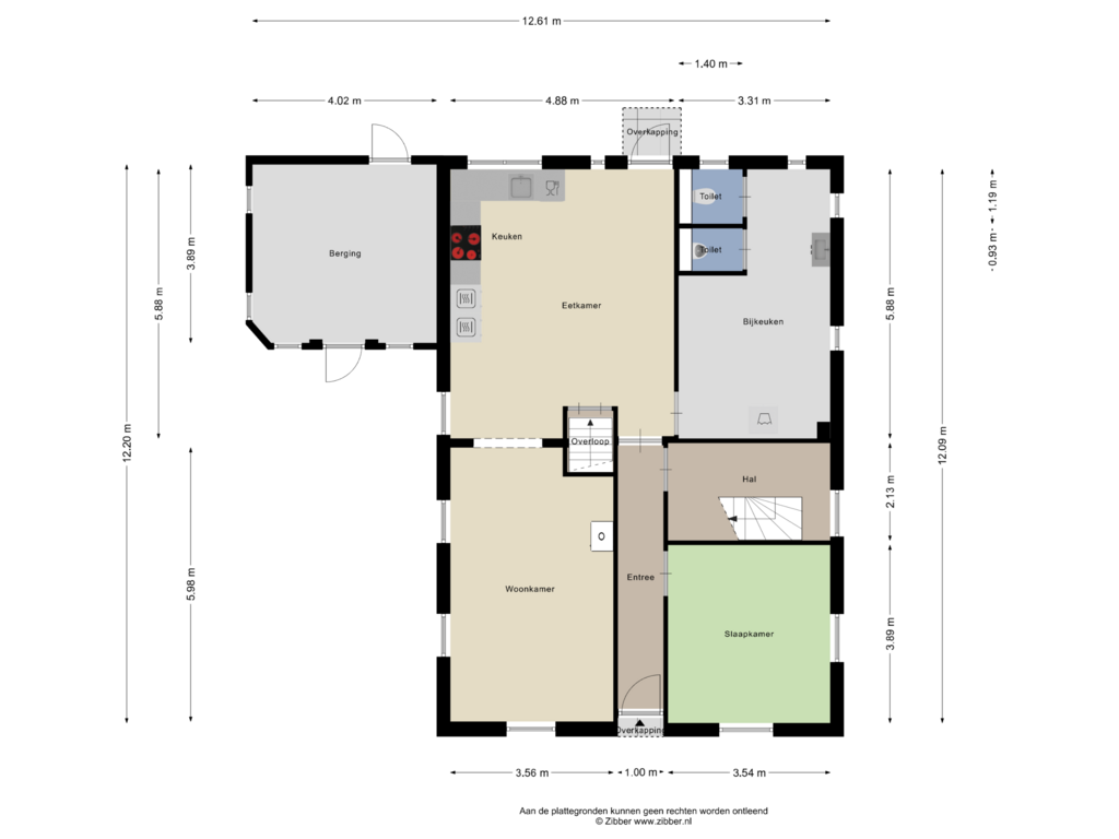 Bekijk plattegrond van Begane Grond van Rijksweg 182